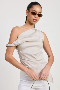 Aphrodite Top - Taupe