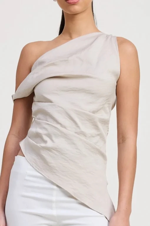 Aphrodite Top - Taupe