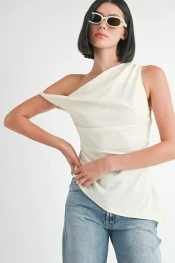 Aphrodite Top - Vanilla