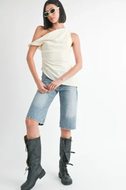 Aphrodite Top - Vanilla