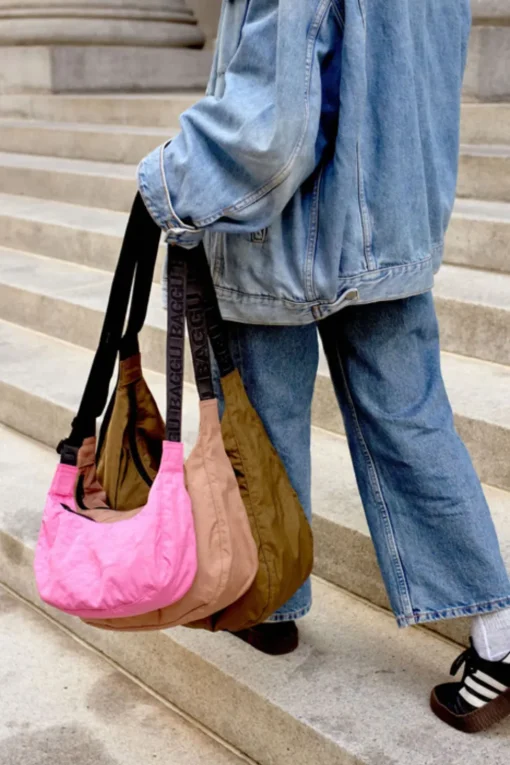Baggu | Small Crescent Bag - Azalea