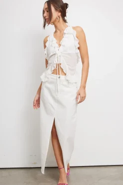 Deanna Top - White