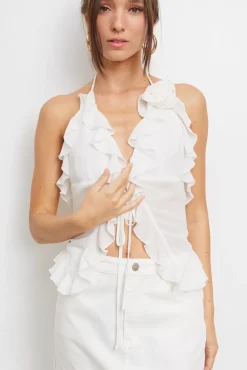 Deanna Top - White