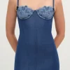 For Love & Lemons | Denim Hearts Dress