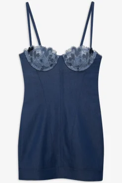 For Love & Lemons | Denim Hearts Dress