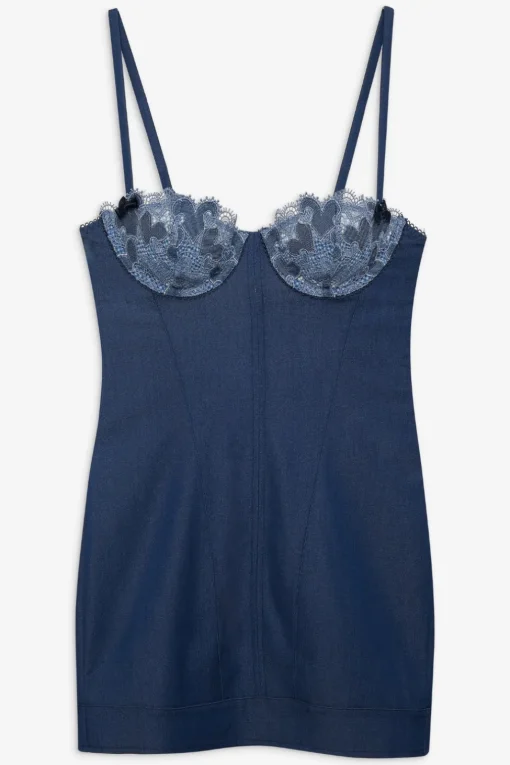 For Love & Lemons | Denim Hearts Dress