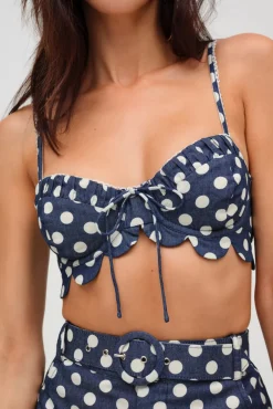 For Love & Lemons | Dolly Dot Bra