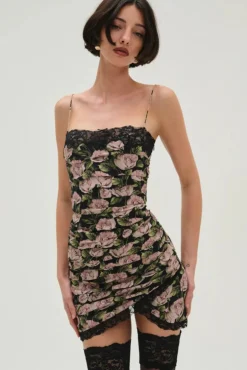 For Love & Lemons | Fallen Rose Dress (FINAL SALE)