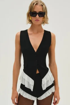 For Love & Lemons | Noemie Vest (FINAL SALE)