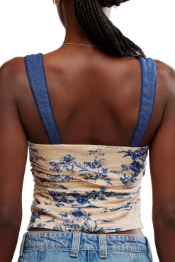 Free People | 2 Tone Printed Tank