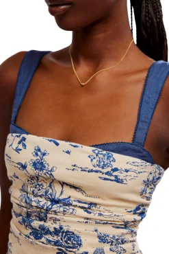 Free People | 2 Tone Printed Tank