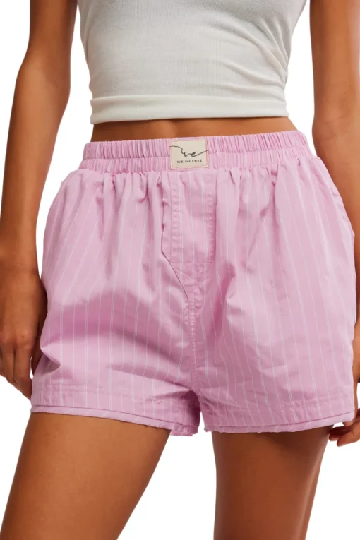 Free People | Day to Day Boxers - Pink