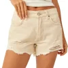 Free People | Now or Never Shorts - Ecru