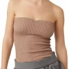 Free People | Ribbed Seamless Tube Top - Cocoa