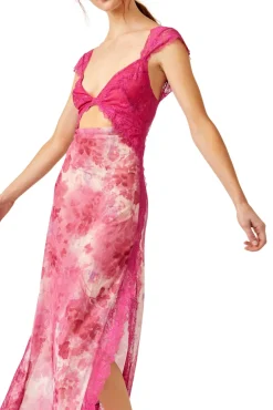 Free People | Suddenly Fine Maxi Slip Dress - Rosey