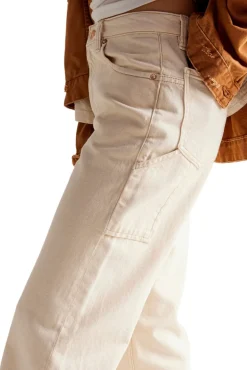 Free People | Tinsley Baggy High-Rise Jean - Ecru