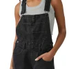 Free People | Ziggy Shortall Overalls - Mineral Black