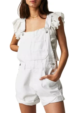 Free People | Ziggy Shortalls - White