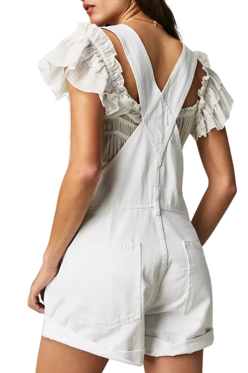 Free People | Ziggy Shortalls - White