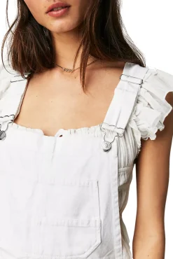 Free People | Ziggy Shortalls - White