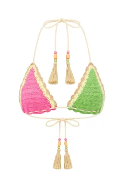 It's Now Cool | Crochet Tie Top