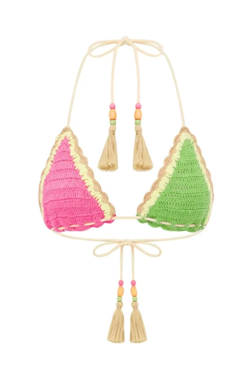 It's Now Cool | Crochet Tie Top