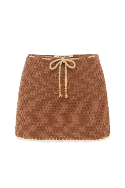 It's Now Cool | Mini Crochet Skirt