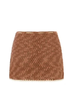 It's Now Cool | Mini Crochet Skirt
