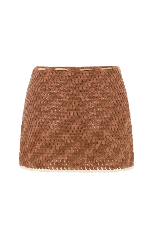 It's Now Cool | Mini Crochet Skirt