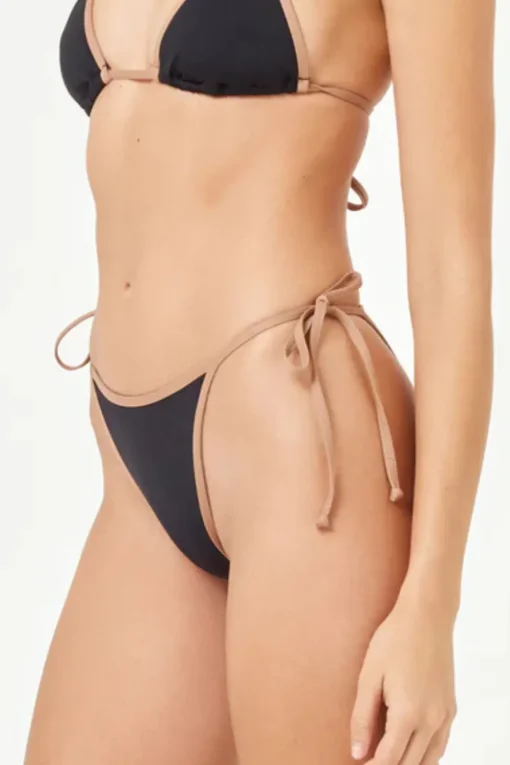 LSpace | Levy Bottom - Black & Saddle