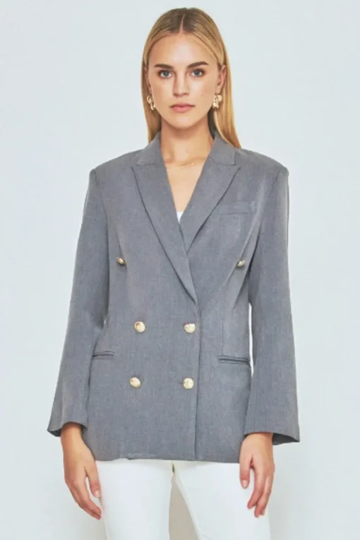 Nolan Blazer - Medium Grey (FINAL SALE)