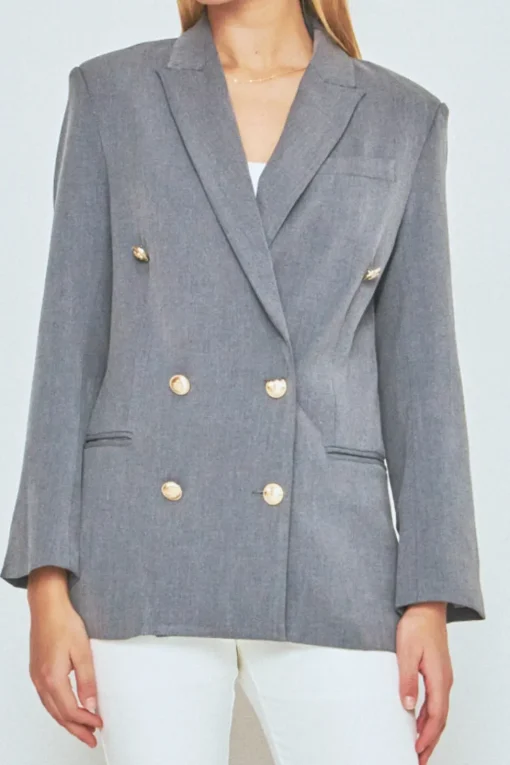 Nolan Blazer - Medium Grey (FINAL SALE)