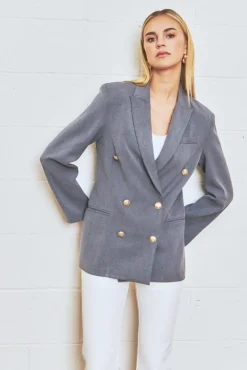 Nolan Blazer - Medium Grey (FINAL SALE)