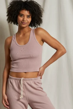 perfectwhitetee | Blondie Tank - Mauve