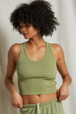 perfectwhitetee | Blondie Tank - Green