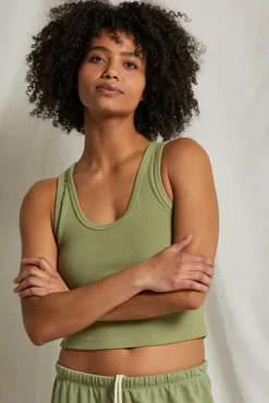 perfectwhitetee | Blondie Tank - Green