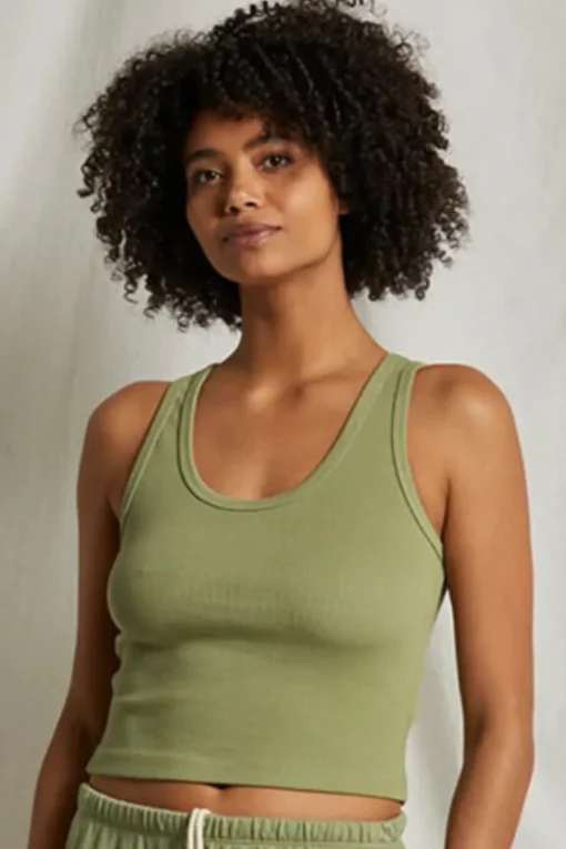 perfectwhitetee | Blondie Tank - Green