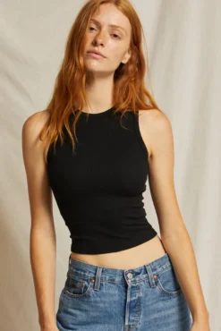 perfectwhitetee | Gigi Tank - Black