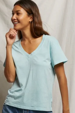 perfectwhitetee | Hendrix Tee - Iced Aqua