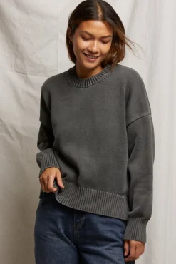 perfectwhitetee | Janet Sweater - Vintage Black