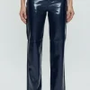 Pistola | Cassie Pant - Navy Vinyl (FINAL SALE)