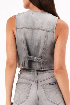 Rolla's | Morgan Vest - Stone Grey