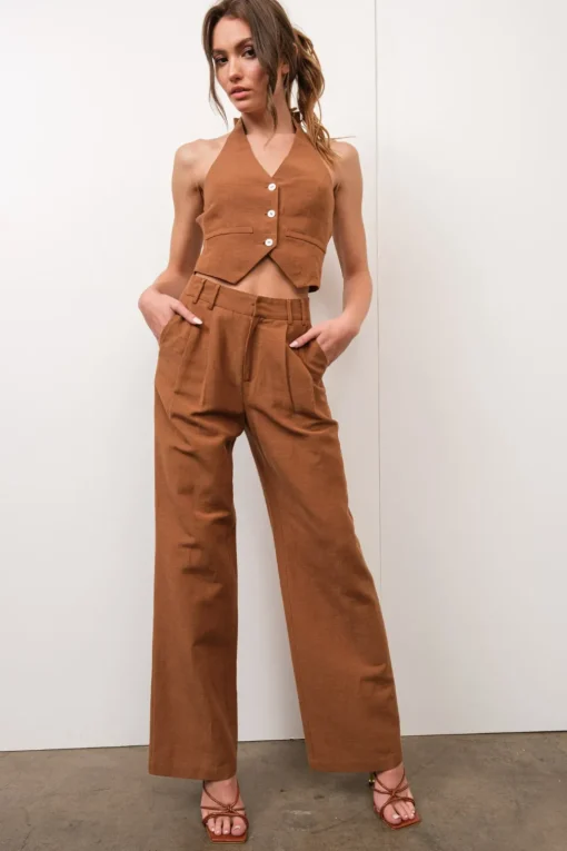 Selma Linen Vest
