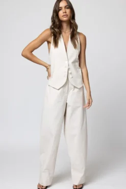 Stillwater | Matte Twill Vest (FINAL SALE)